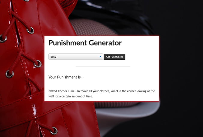 Punishment Generator